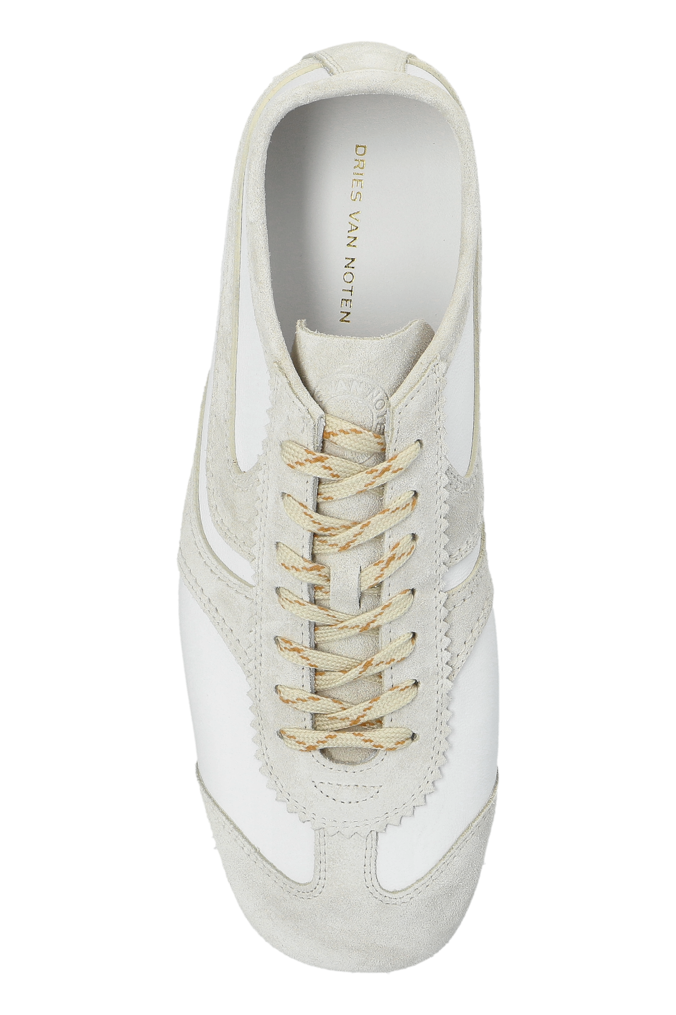 White Leather sports shoes Dries Van Noten - Vitkac AS